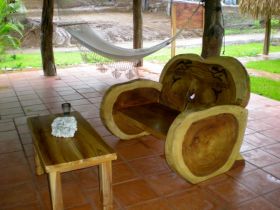 Wooden chair and table made in Pedasi Panama – Best Places In The World To Retire – International Living